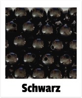 Holzperlen 16mm schwarz